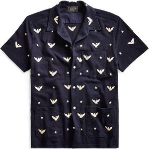 NWOT RRL EMBROIDERED EAGLE SHIRT